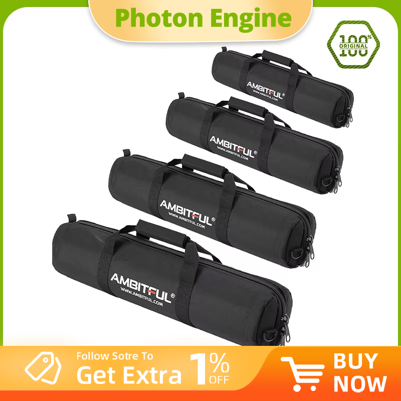 Stand Lighting Photography - 55/60/65/70/75/80/100/125cm Padded Camera Monopod Tripod Carrying