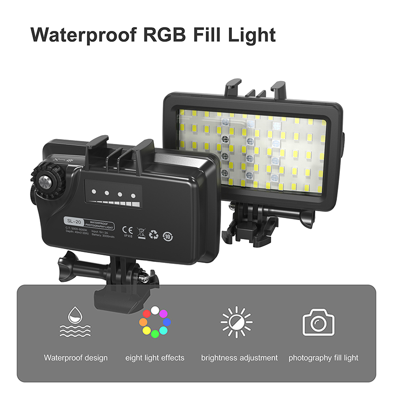 RGB/LED Fill Light for Underwa - Photography Lighting Rgb review and price