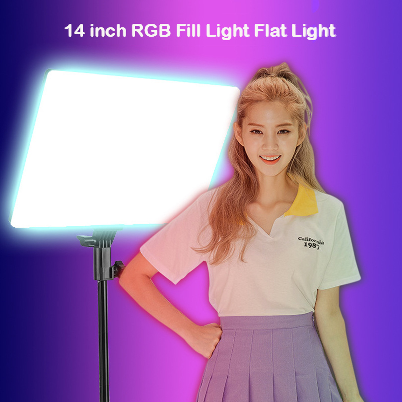 RGB 14'' LED Video Light Remot - Photography Lighting Board review and price