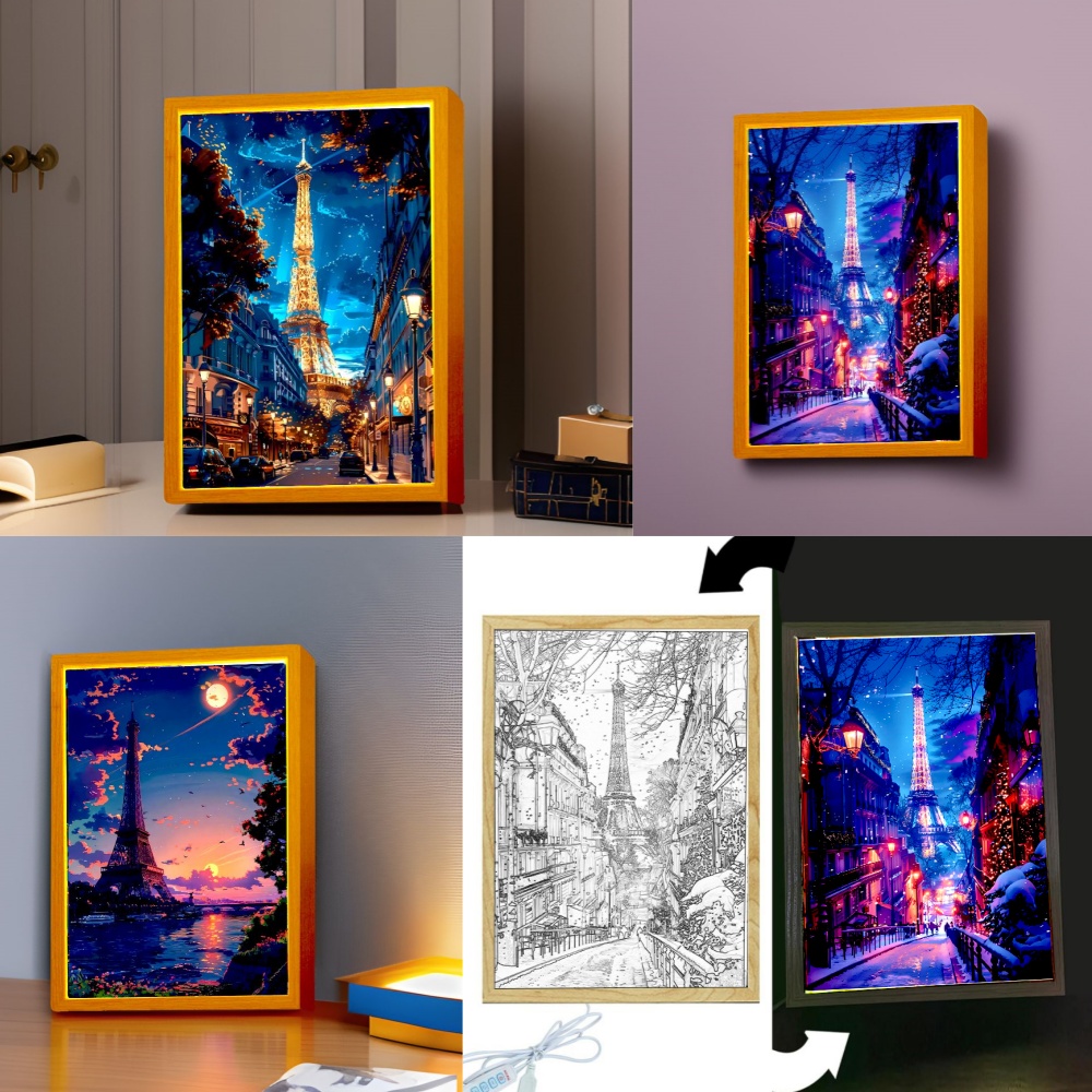 Beautiful City Paris Light Pai - Photography Lighting Board review and price