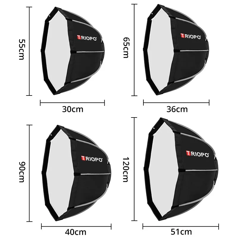 Triopo 55/65/90/120cm Octagon  - Photography Lighting Grid review and price