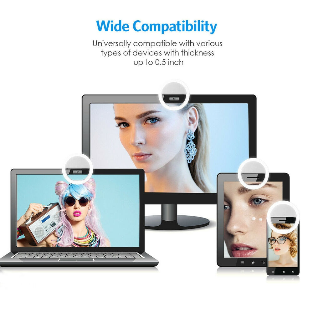 USB Charging LED Selfie Ring L - Stand Lighting Photography review and price