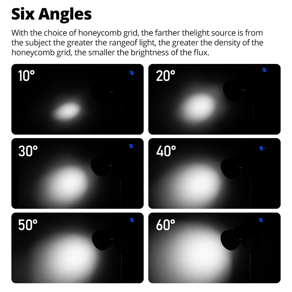Ambitful HK-06C Spotlight Hone - Photography Lighting Grid review and price