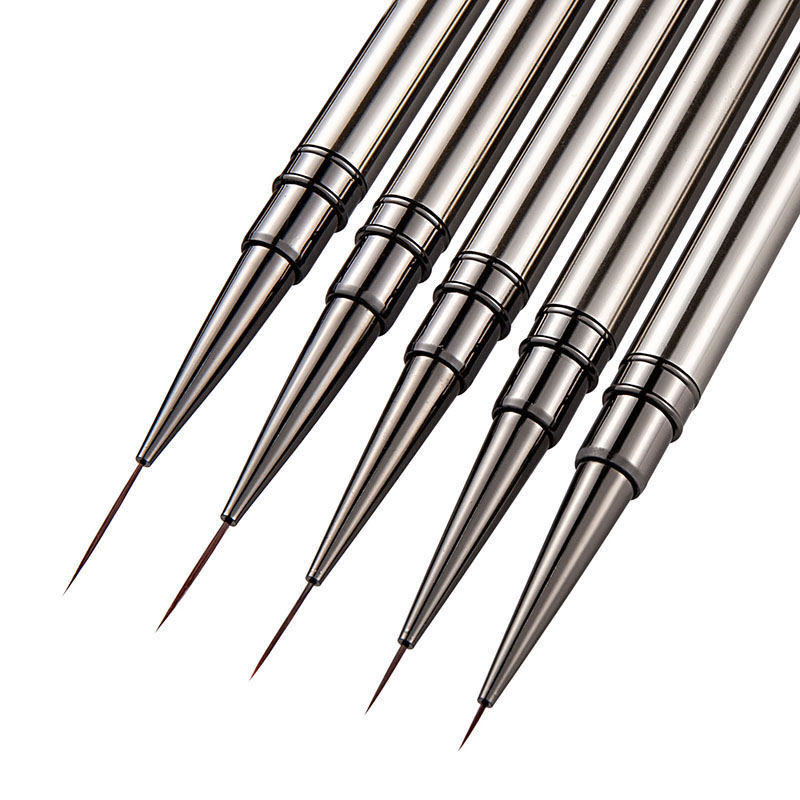 5pcs Nail Art Liner Brushes Se - Coloured Gel Set review and price