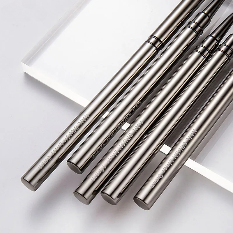 5pcs Nail Art Liner Brushes Se - Coloured Gel Set review and price