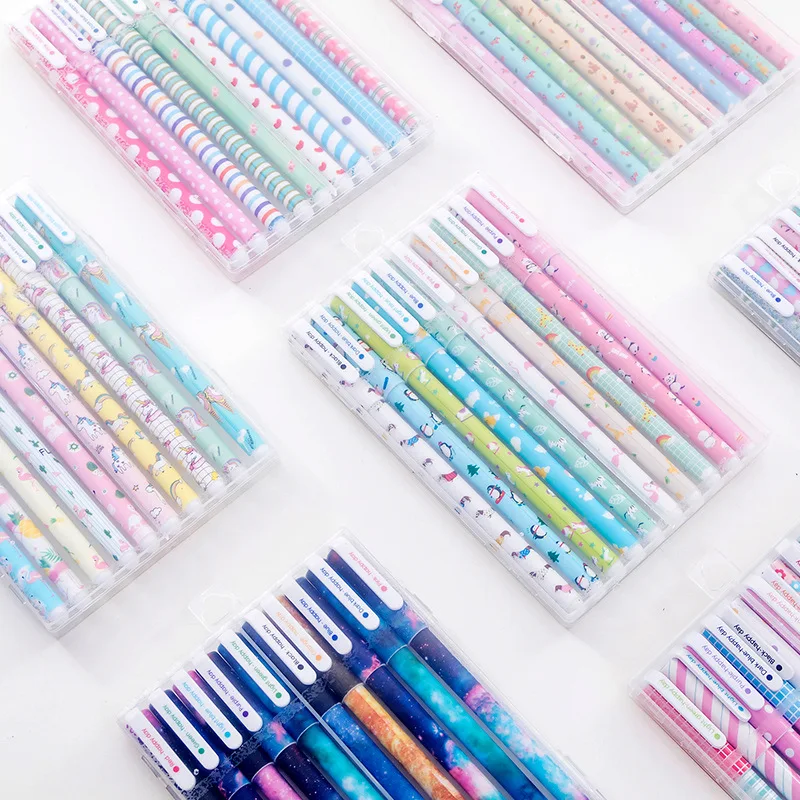 10Pcs/Box Cute Stationery 10 C - Coloured Gel Set review and price