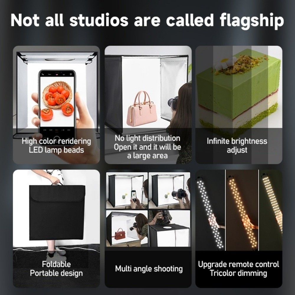 45/65cm LED Soft Light Box Min - Photography Lighting Board review and price