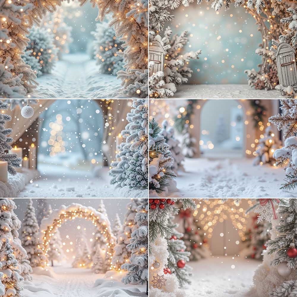 Snow Christmas White Lights Bo - Photography Lighting White Background review and price