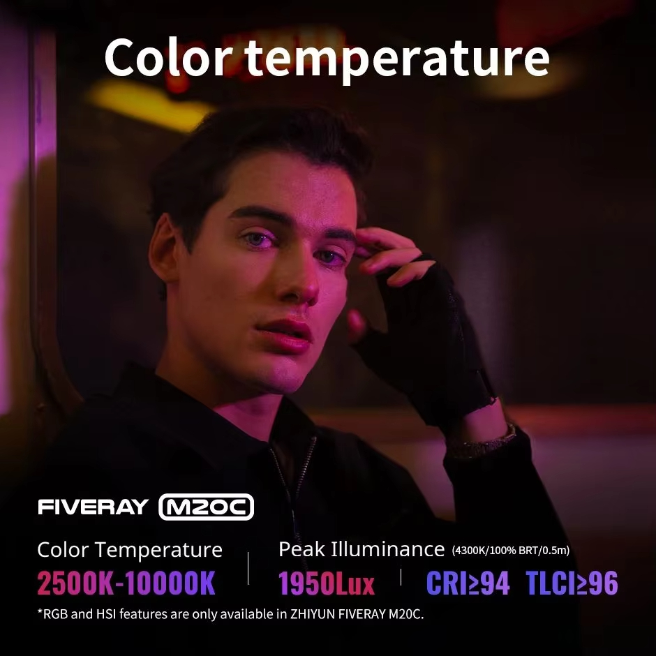 ZHIYUN FIVERAY M20C RGB M20 Bi - Photography Lighting Rgb review and price