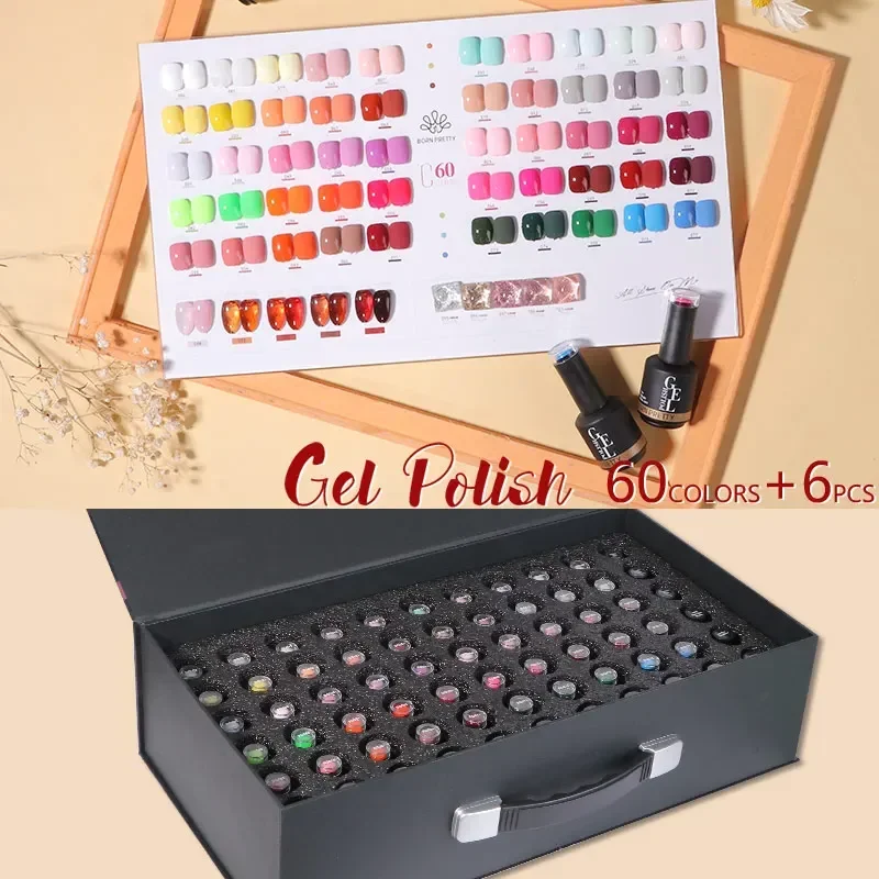 BORN PRETTY 60 Colour Professi - Coloured Gel Set review and price