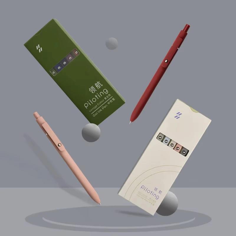 5 Color Gel Pen Set Black Ink  - Coloured Gel Set review and price