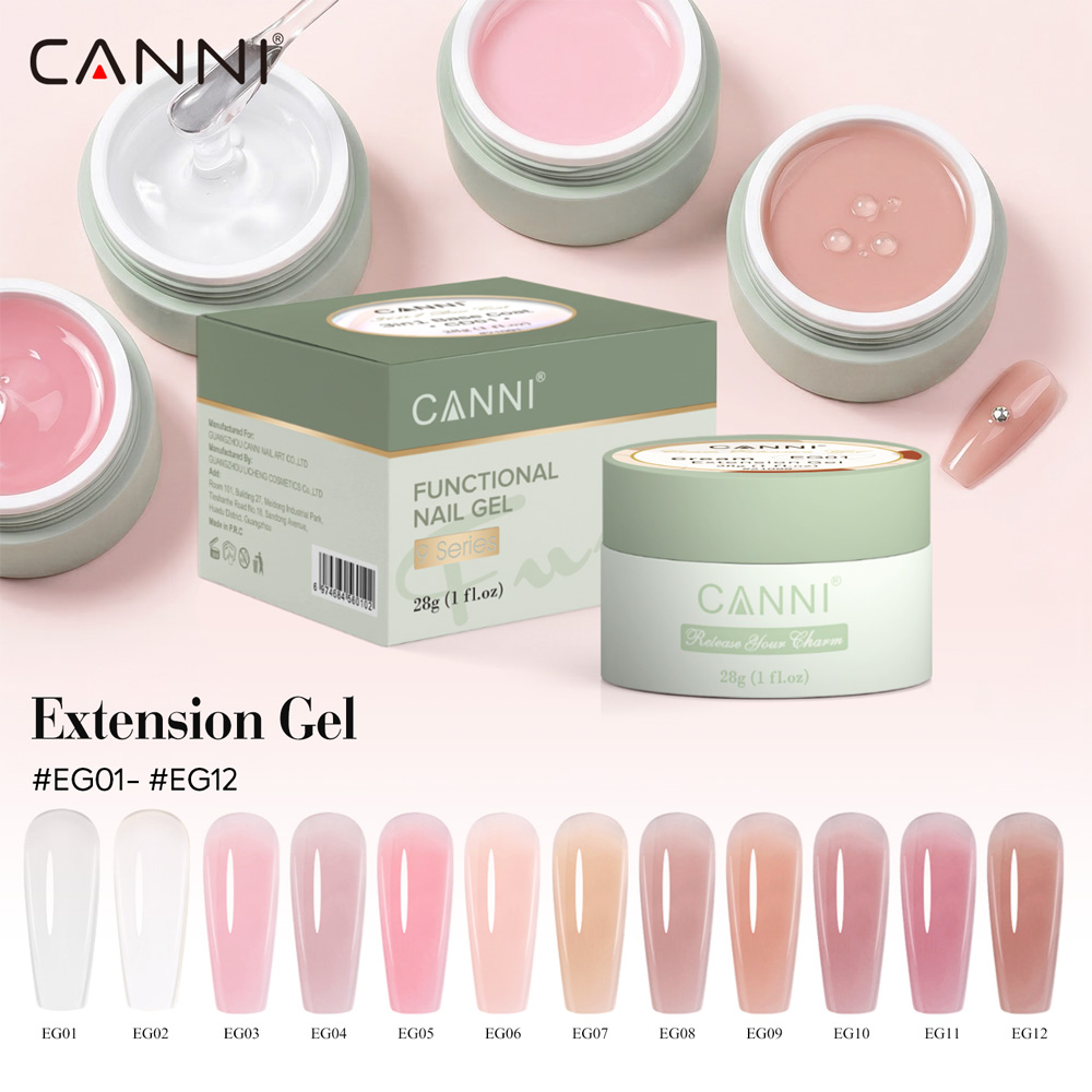 CANNI 28g 12Pcs Nail Extension - Coloured Gel Set review and price