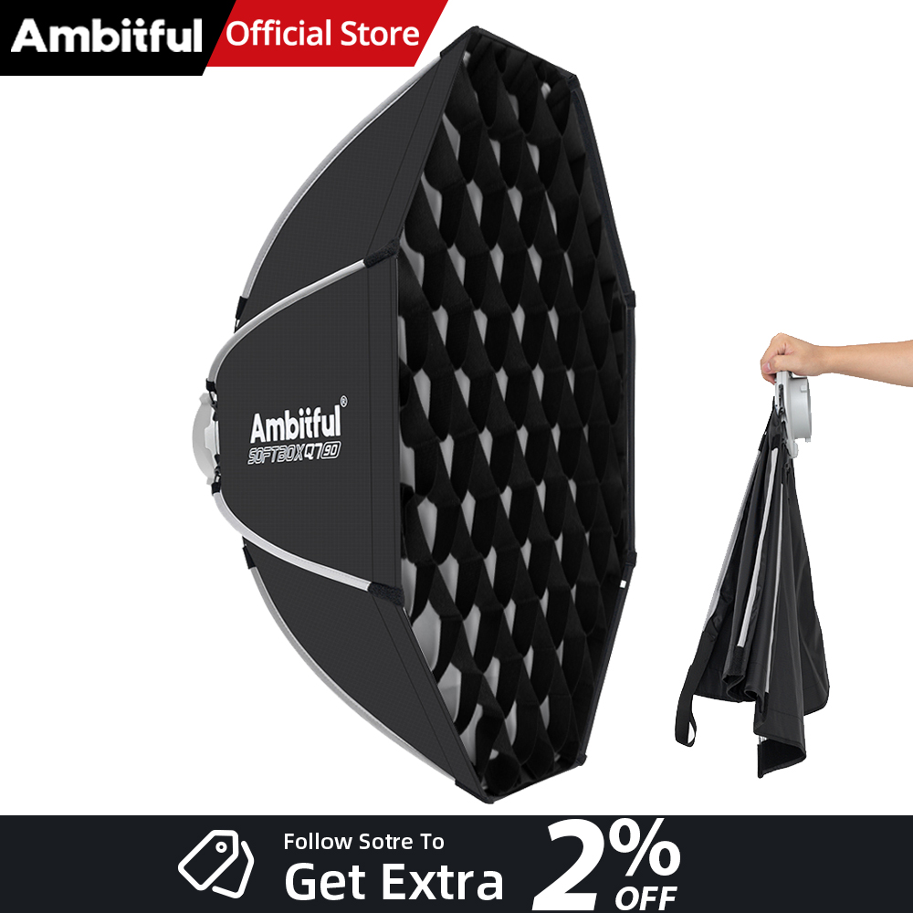 AMBITFUL Q7II 55/65/90cm Bowen - Photography Lighting Grid review and price