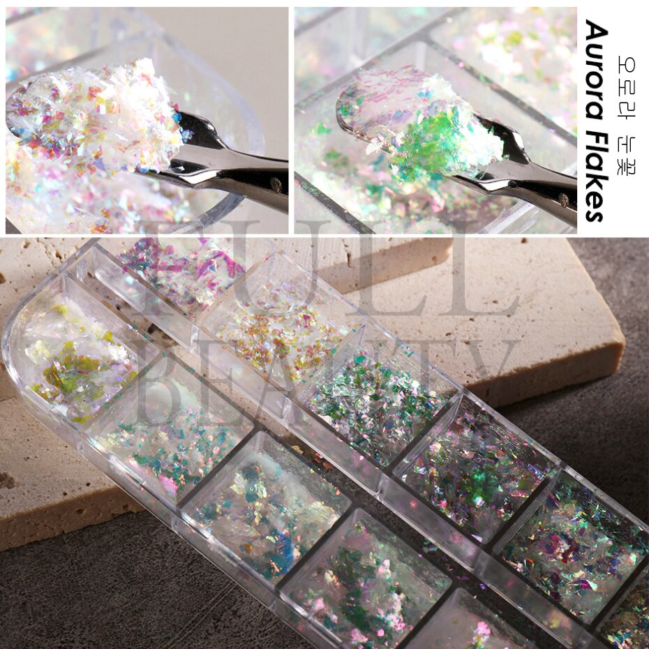 12 Grids Iridescent Nail Auror - Photography Lighting Grid review and price