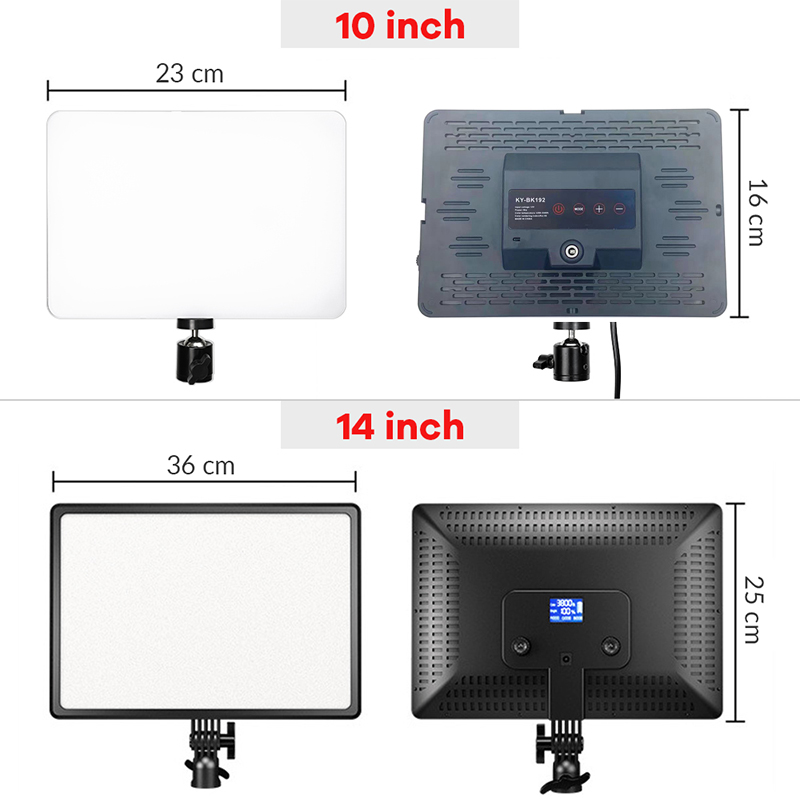 14inch 10inch LED Video Light  - Photography Lighting Outdoor review and price