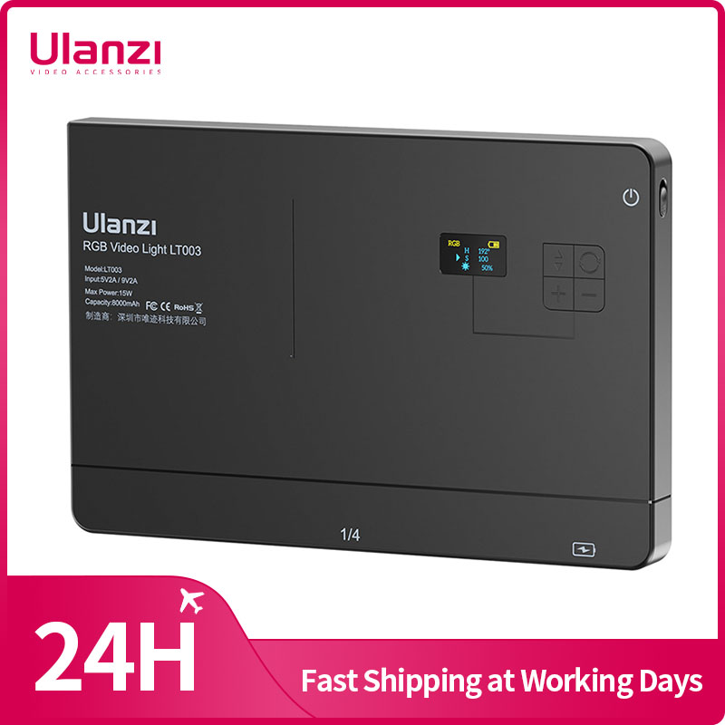 Ulanzi LT003 15W RGB Video Lig - Photography Lighting Board review and price