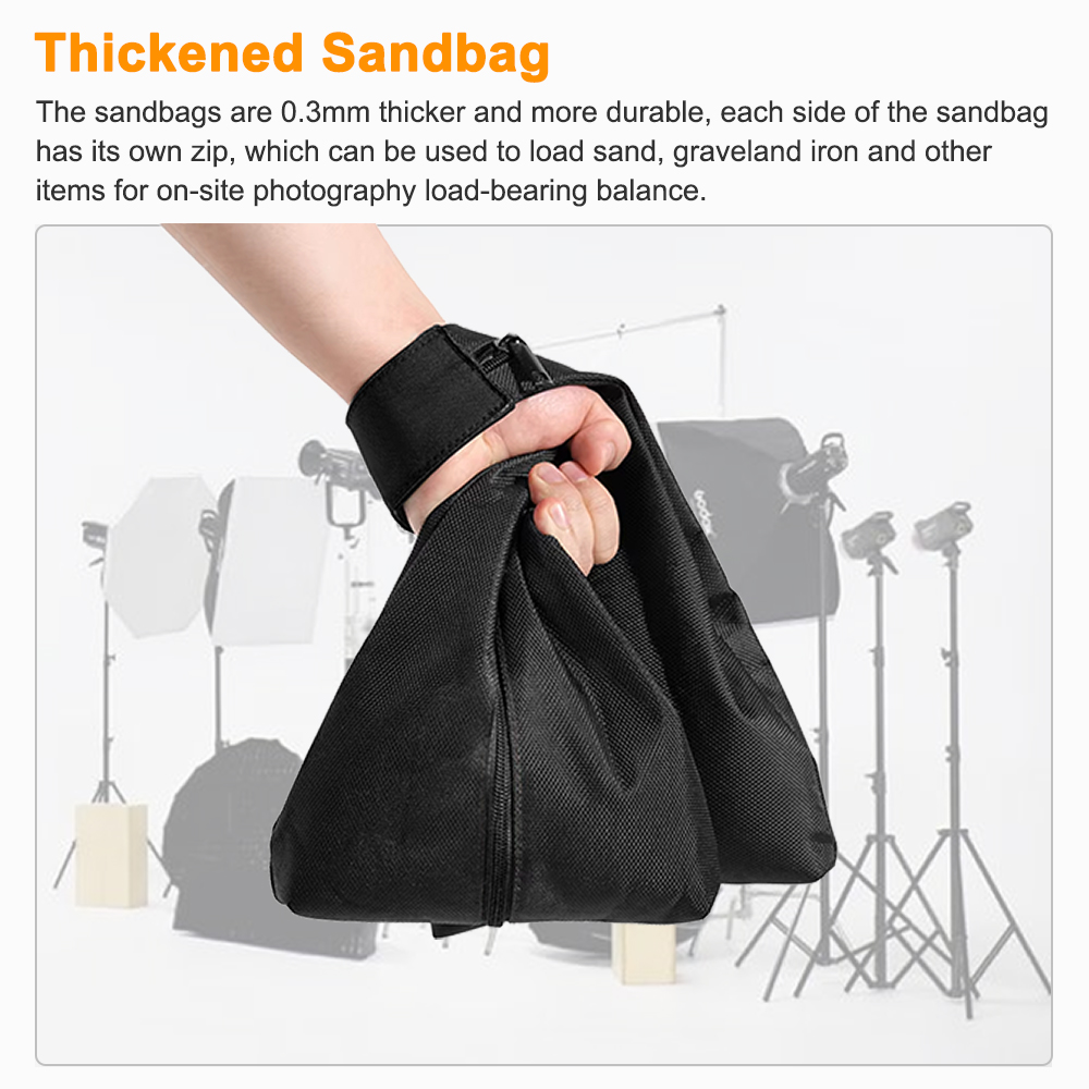 Dual-section Sandbag For Photo - Light Stand Sandbag review and price