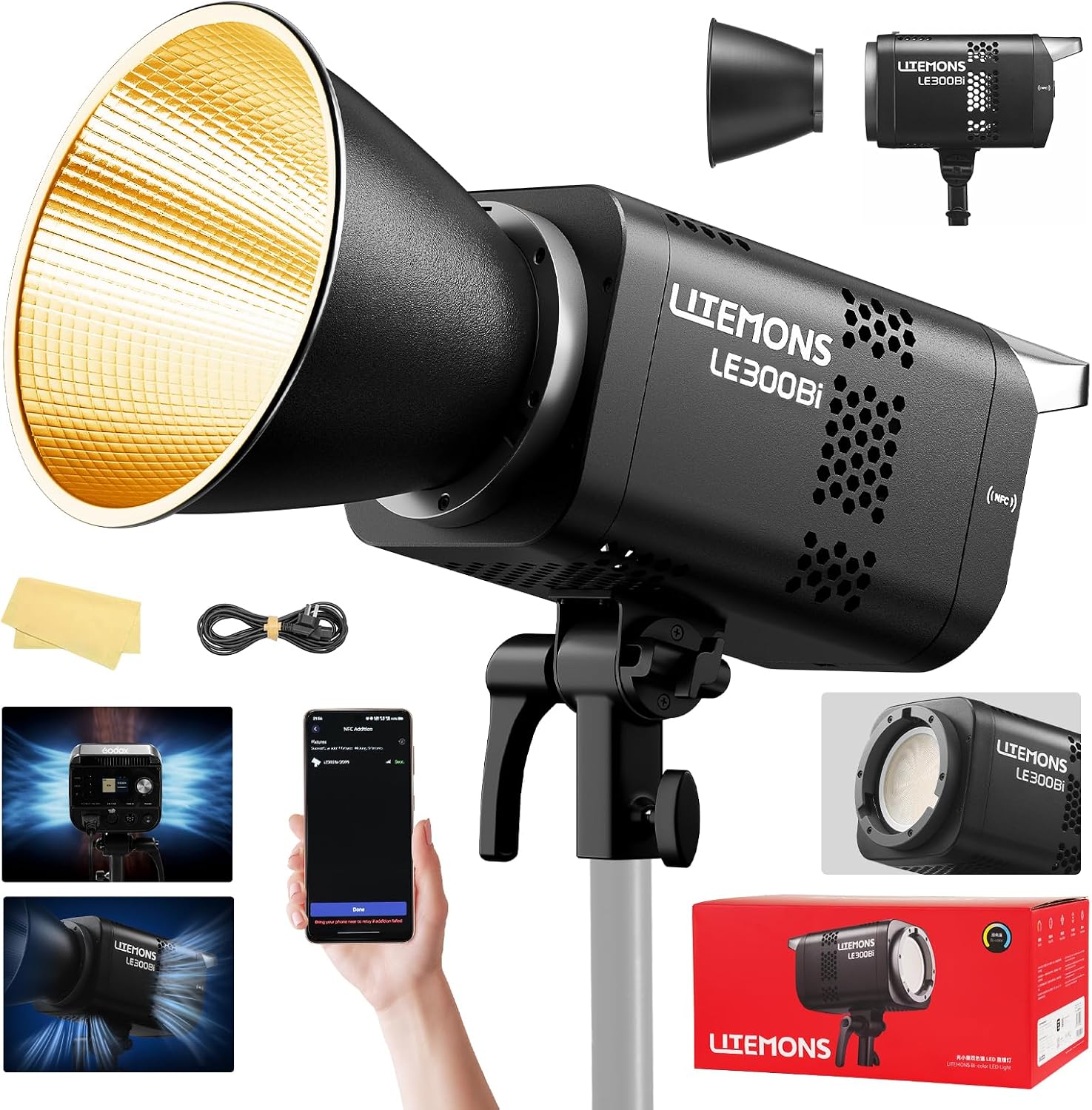 RGB LED Video Lighting Kit, 3- - Photography Lighting Rgb review and price