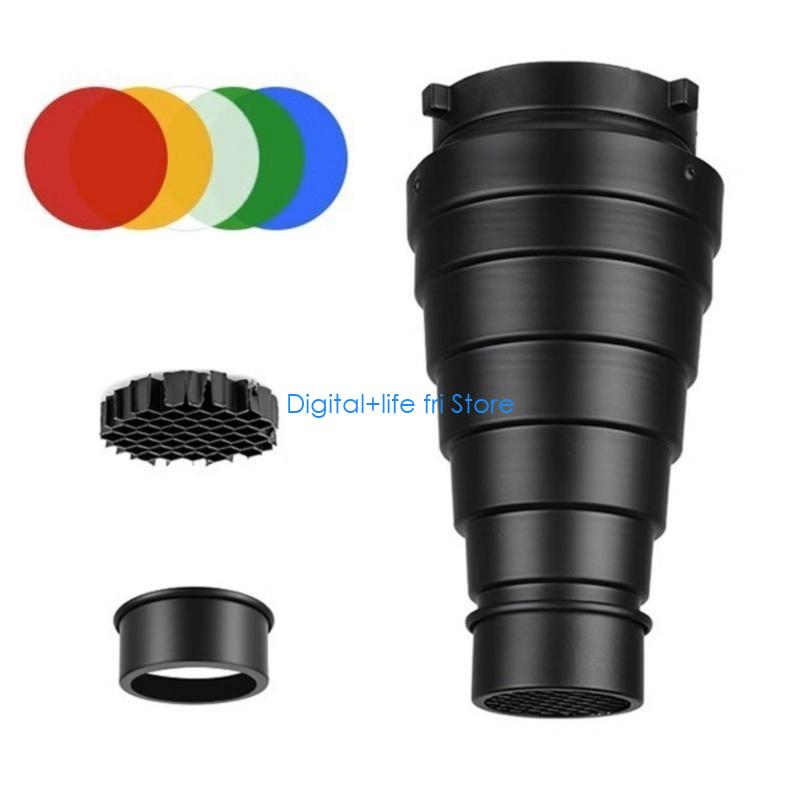 E06D Photography Metal Snoot f - Photography Lighting Modifiers review and price
