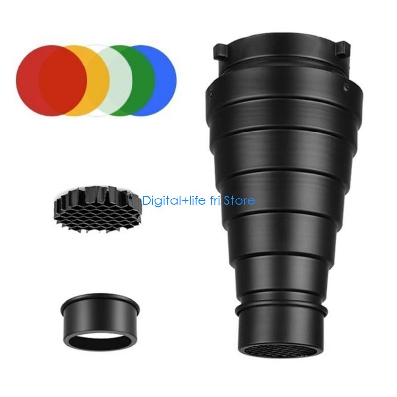 E06D Photography Metal Snoot f - Photography Lighting Modifiers review and price