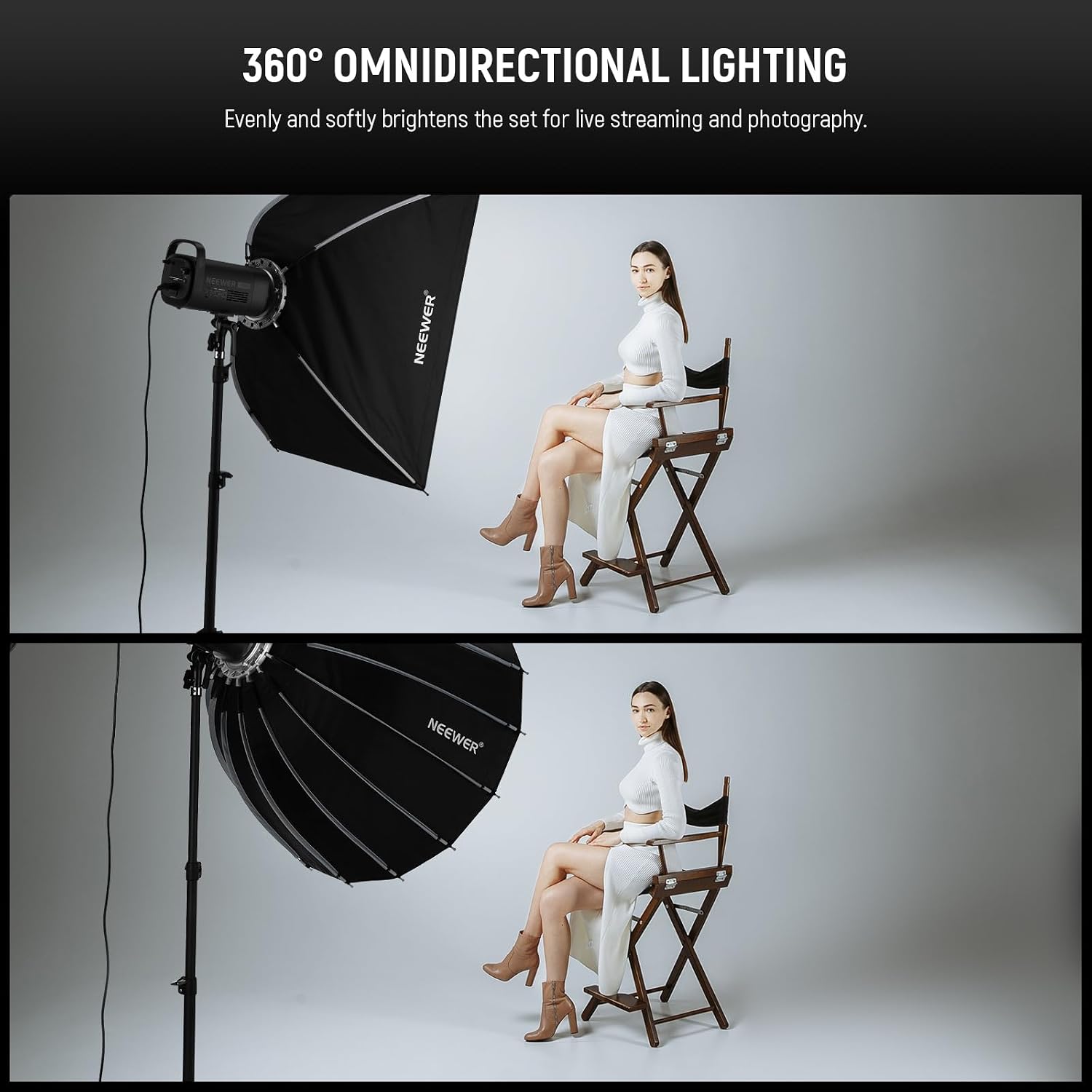 Parabolic Softbox with Bowens  - Photography Lighting Grid review and price