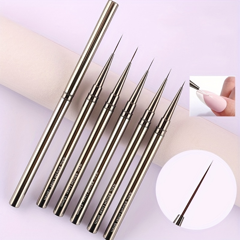 5PCS Nail Art Liner Brushes Ha - Coloured Gel Set review and price