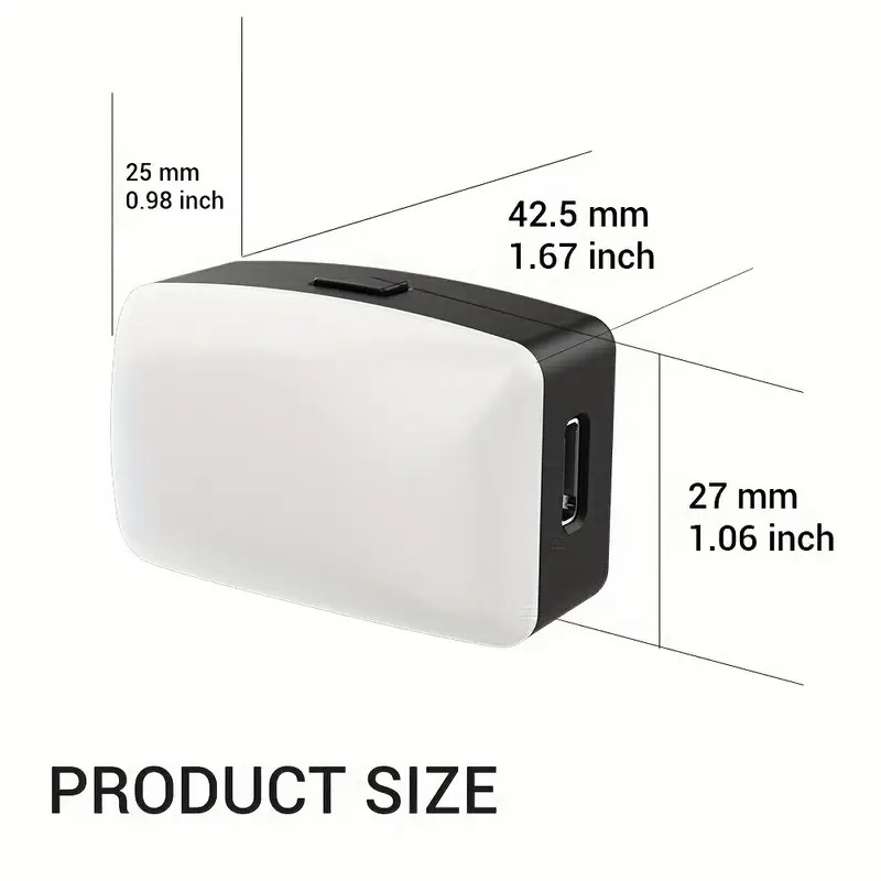 Mini Magnetic LED Selfie Light - Stand Lighting Photography review and price