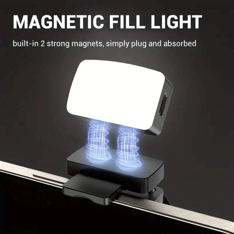 Mini Magnetic LED Selfie Light - Stand Lighting Photography review and price