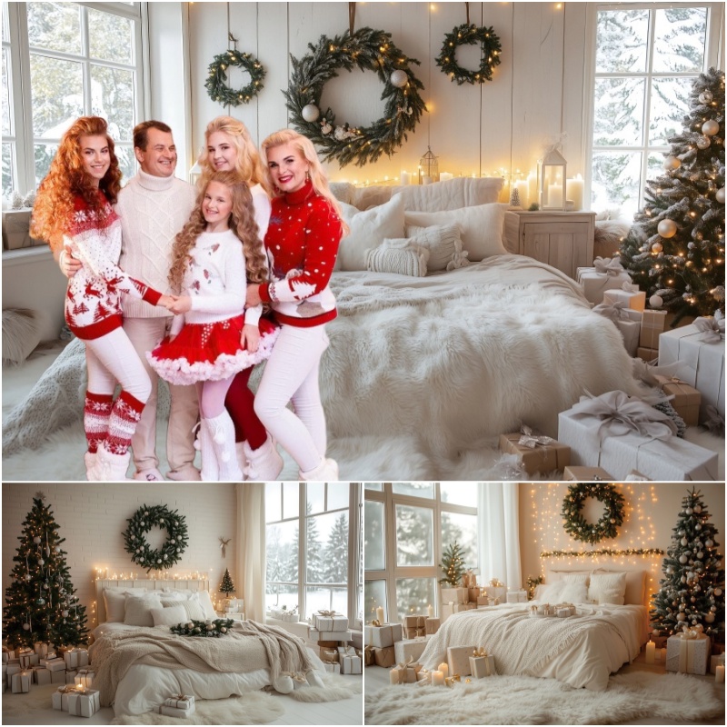 Winter Christmas Photo Photogr - Photography Lighting White Background review and price