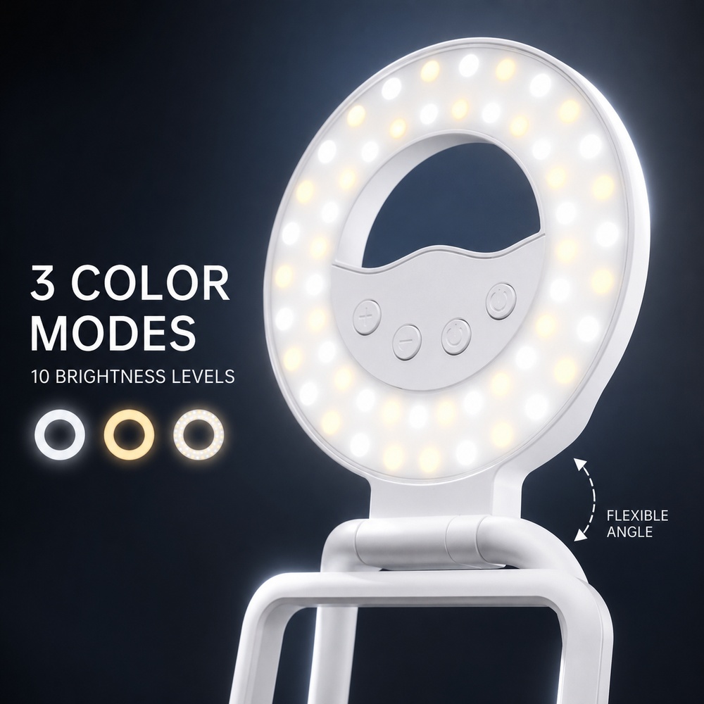 Foldable Magnetic Phone Fill L - Stand Lighting Photography review and price