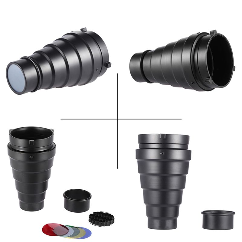B04C-Conical Snoot With Honeyc - Photography Lighting Grid review and price