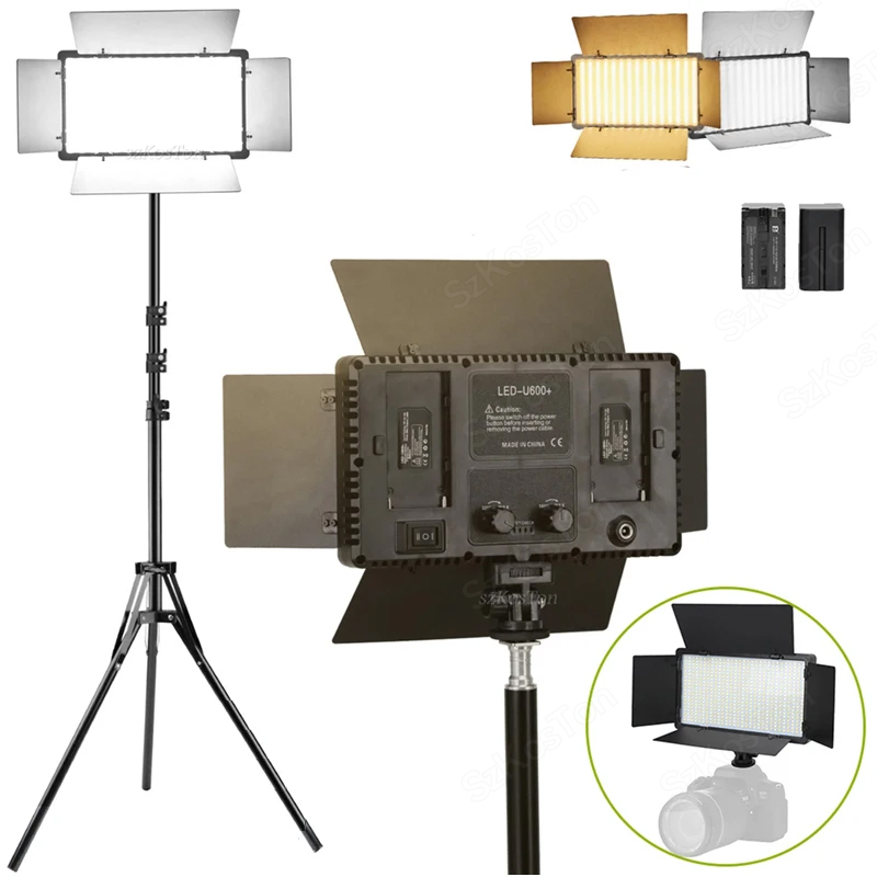 U800 U600 LED Photo Studio Vid - Photography Lighting Board review and price